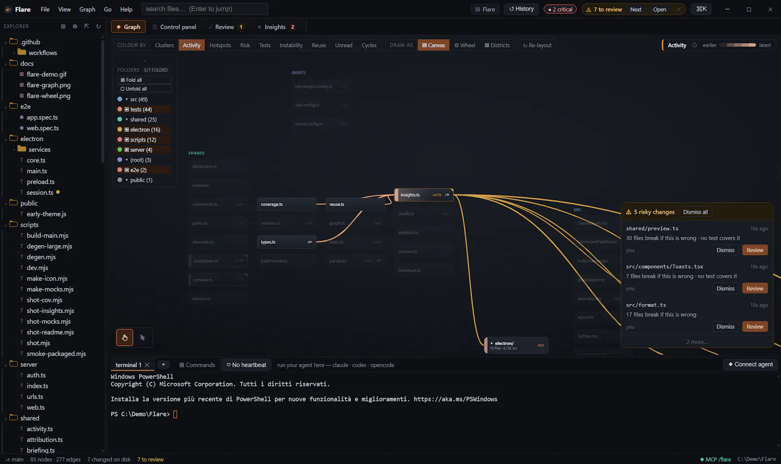 Flare screenshot 3