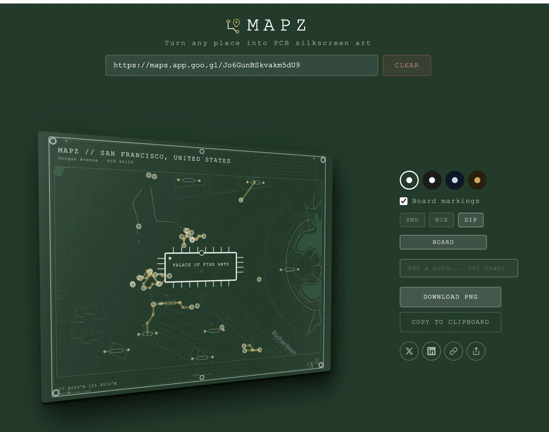 Mapz 제품 배너