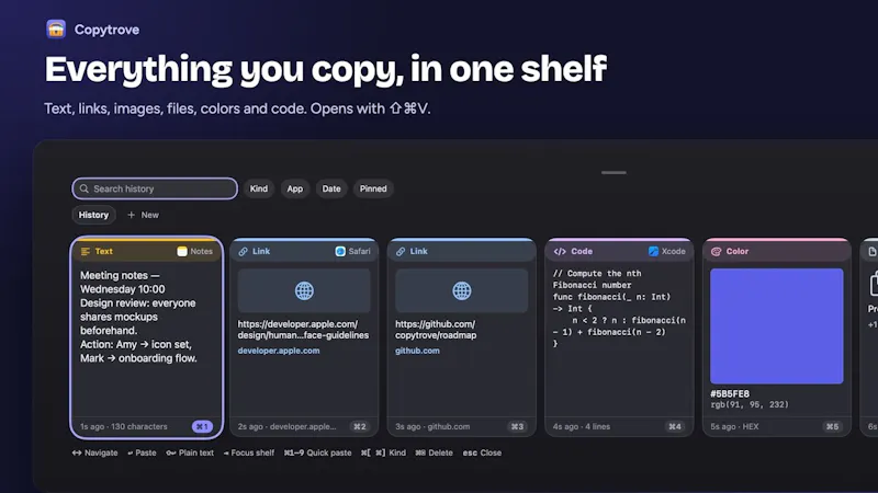 Copytrove screenshot 1 (video preview)