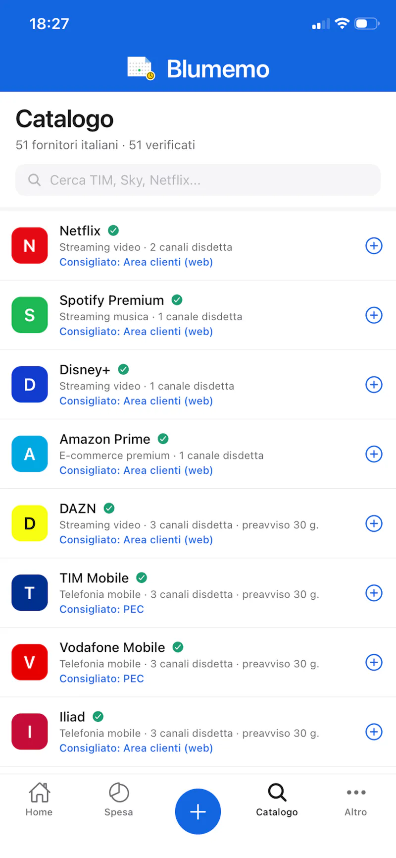 Blumemo screenshot 3