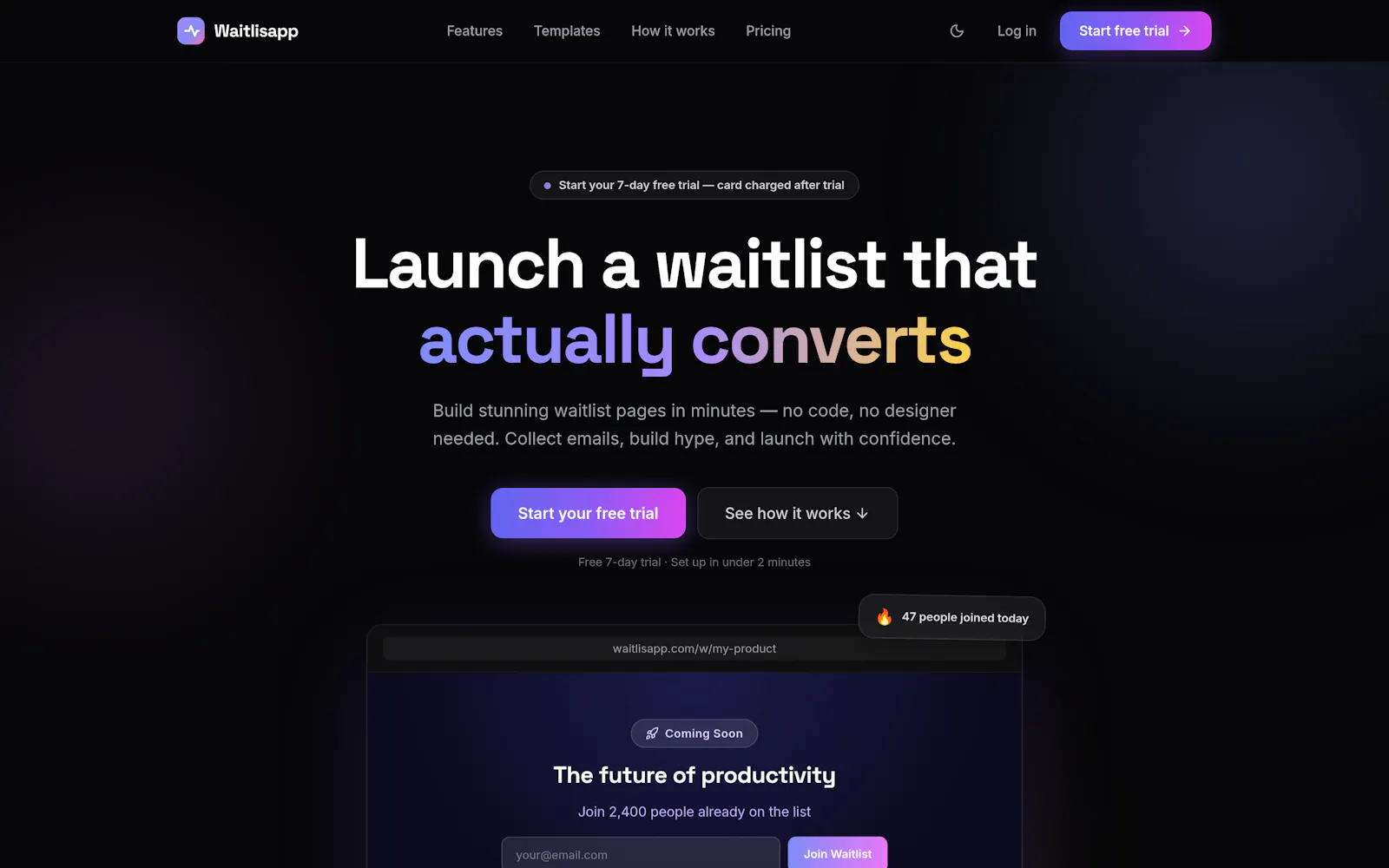 Waitlisapp screenshot 1
