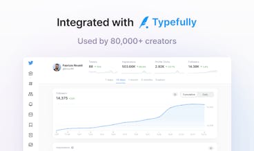Minimal Theme for Twitter by Typefully gallery image