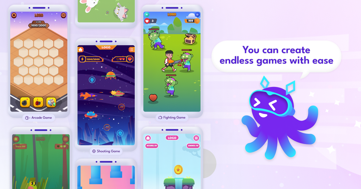 Octokit | The "Canva" For Gamification: No-code and Easy Game and AR Filter Creator for everyone | Product Hunt