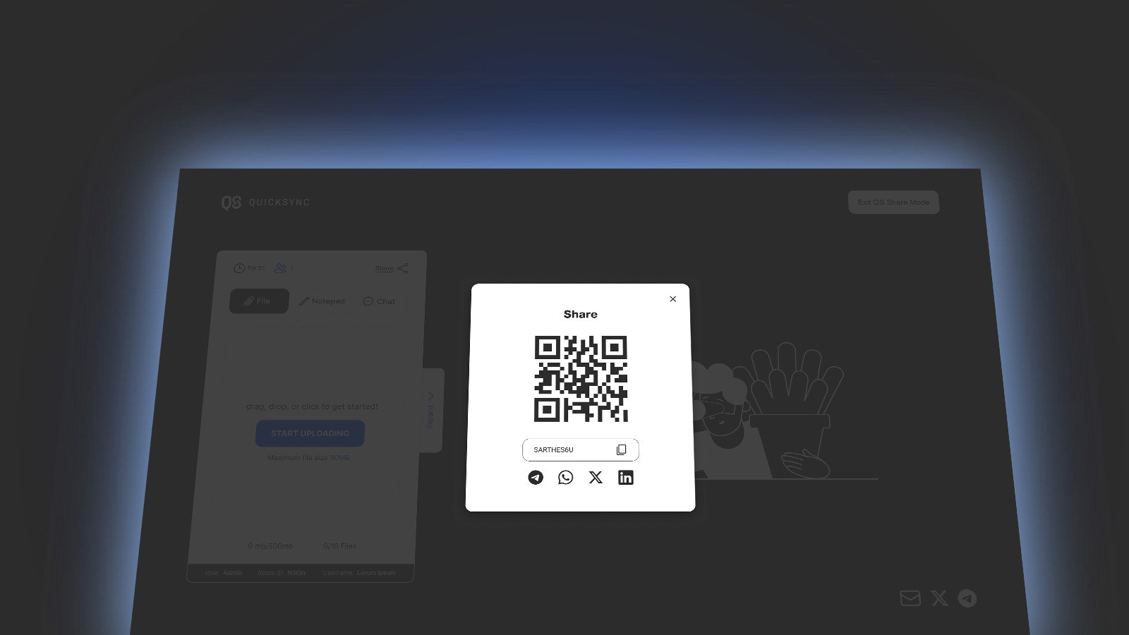 QS แบ่งปัน - การถ่ายโอนไฟล์และข้อความที่ไร้รอยต่อตอนนี้ด้วย Web3 Security media 5