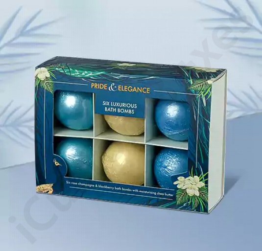 Custom Bath Bomb Boxes