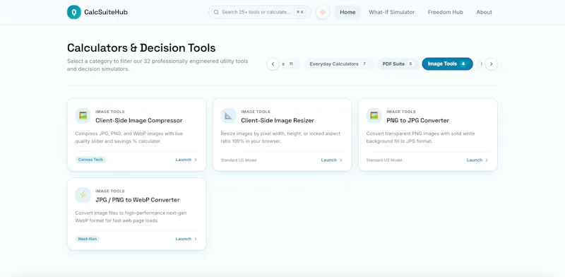 CalcSuiteHub screenshot 3