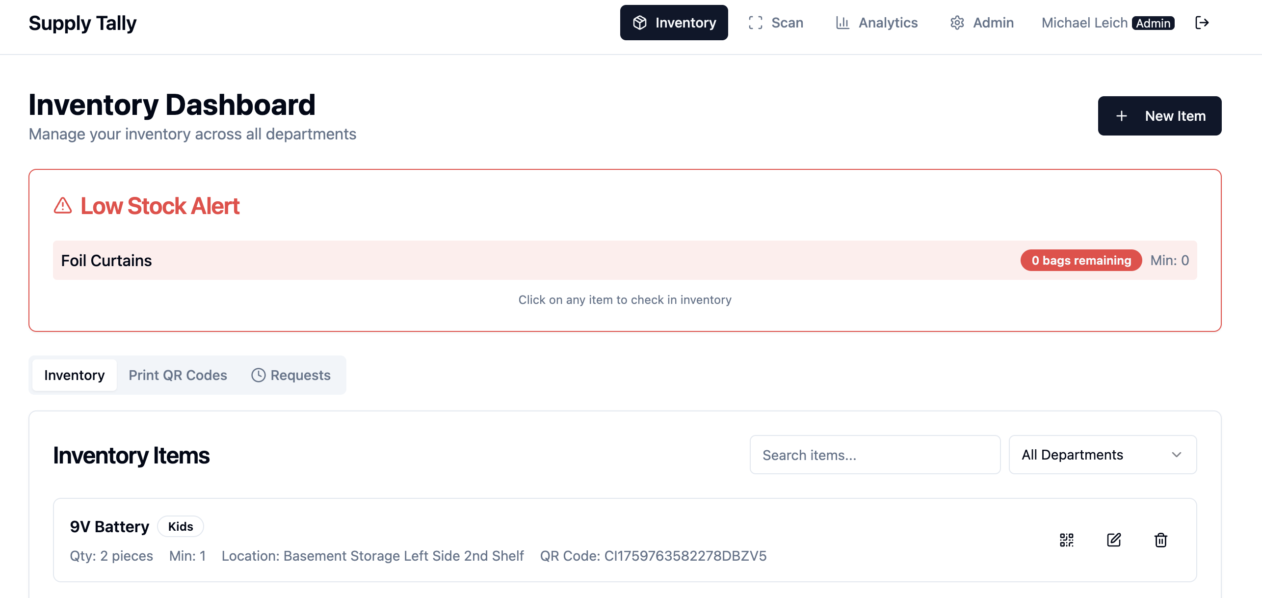 Supply Tally gallery image