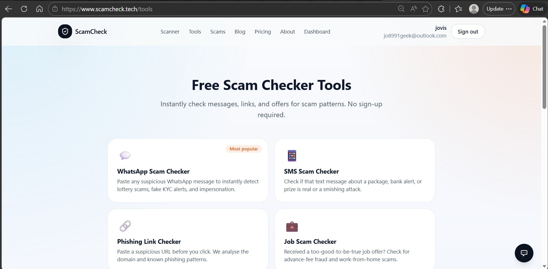 ScamCheck gallery image