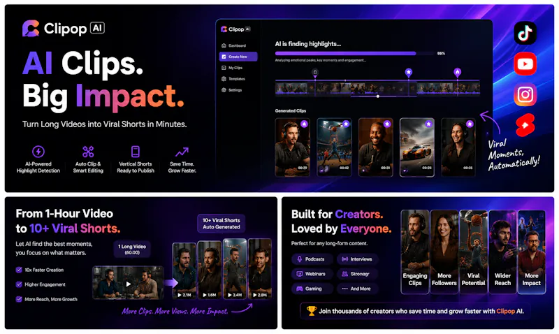 Clipop AI screenshot 2
