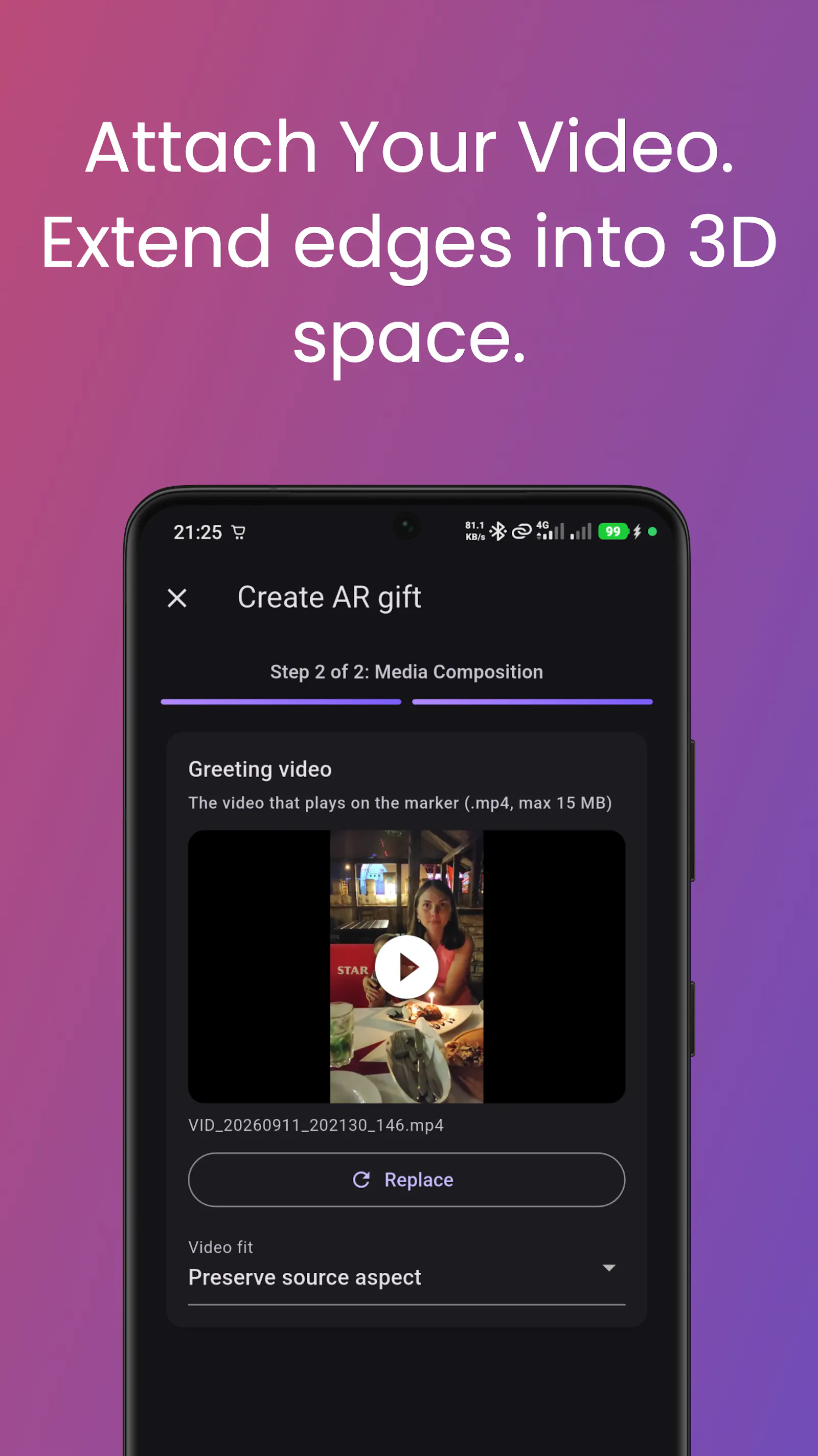 AR Gifter — Magic AR Greetings screenshot 4