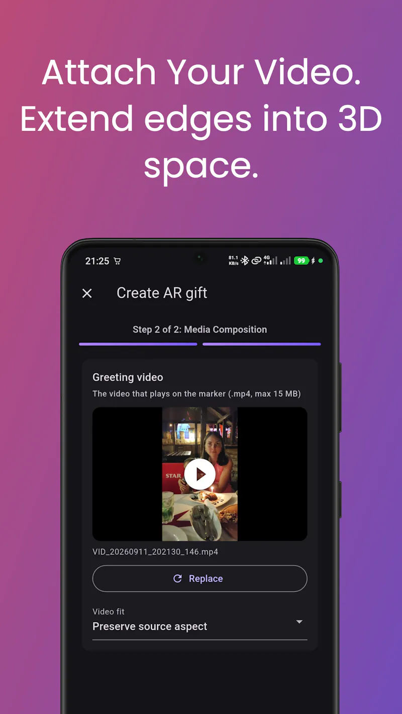 AR Gifter — Magic AR Greetings screenshot 4