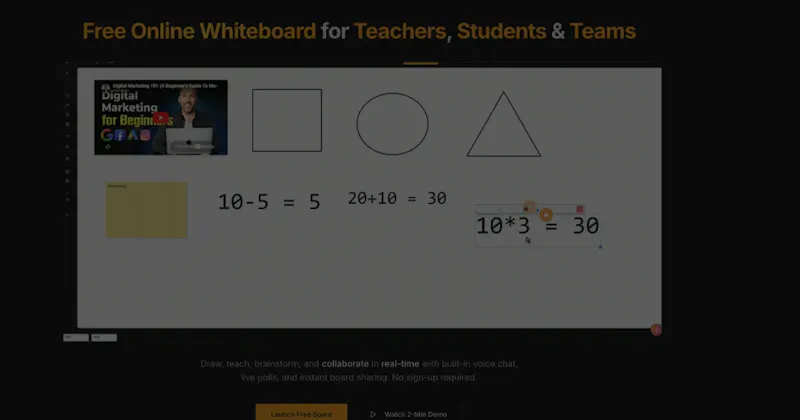 Whitebo — Collaborative Whiteboard screenshot 1