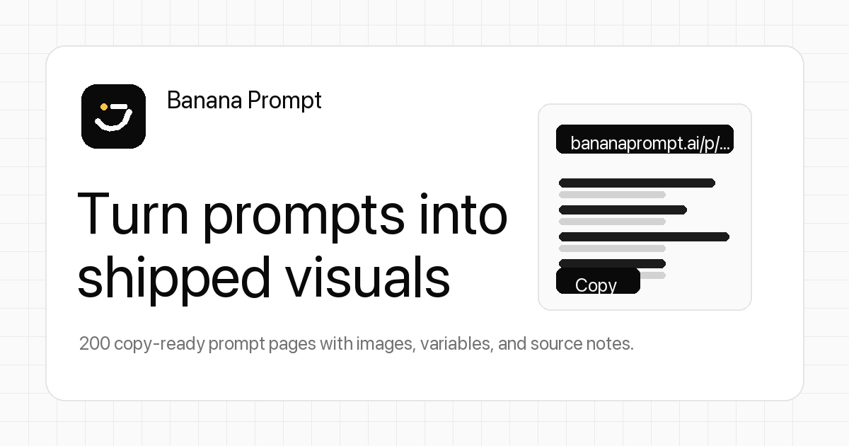 Banana Prompt gallery image