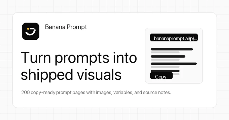 Banana Prompt screenshot 1