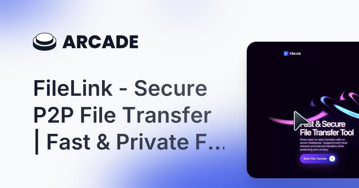 FileLink condiviso - Trasferimento file P2P sicuro |Condivisione di file veloci e privati media 8