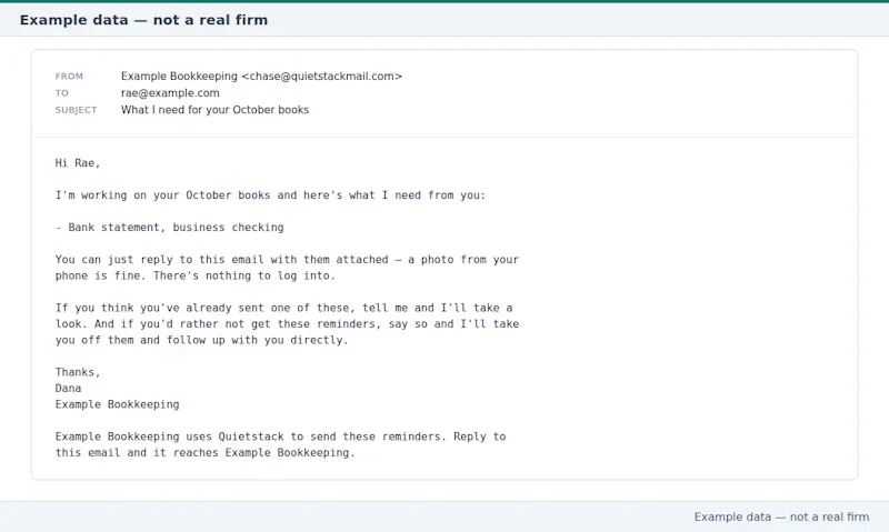 Quietstack screenshot 3