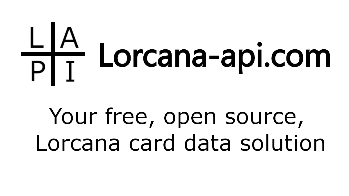 Lorcana TCG API gallery image