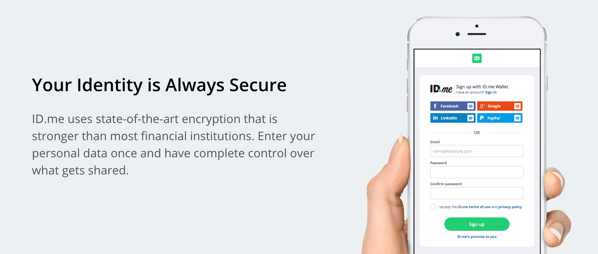 ID.me One account to manage your digital identity Product Hunt