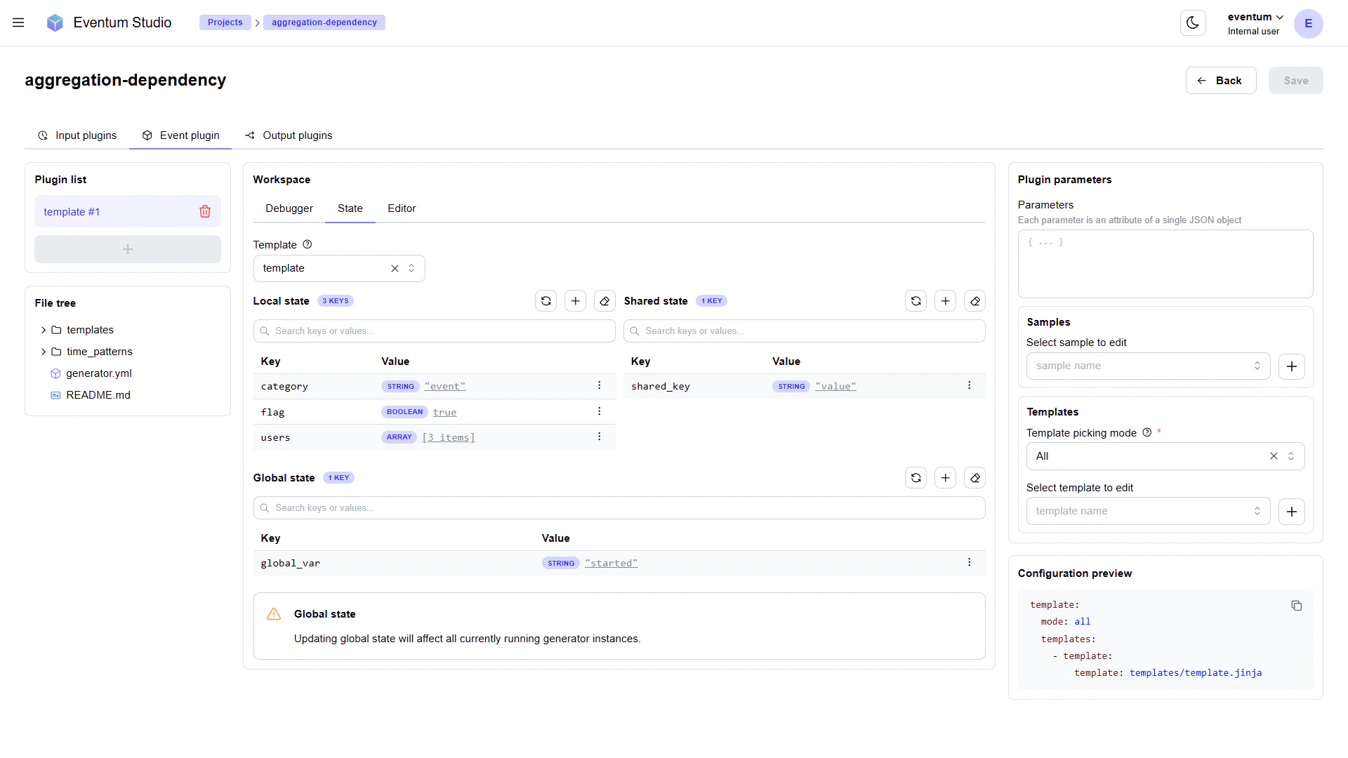 Eventum screenshot 3