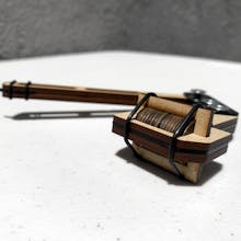 Pennypult II: Mini Trebuchet gallery image