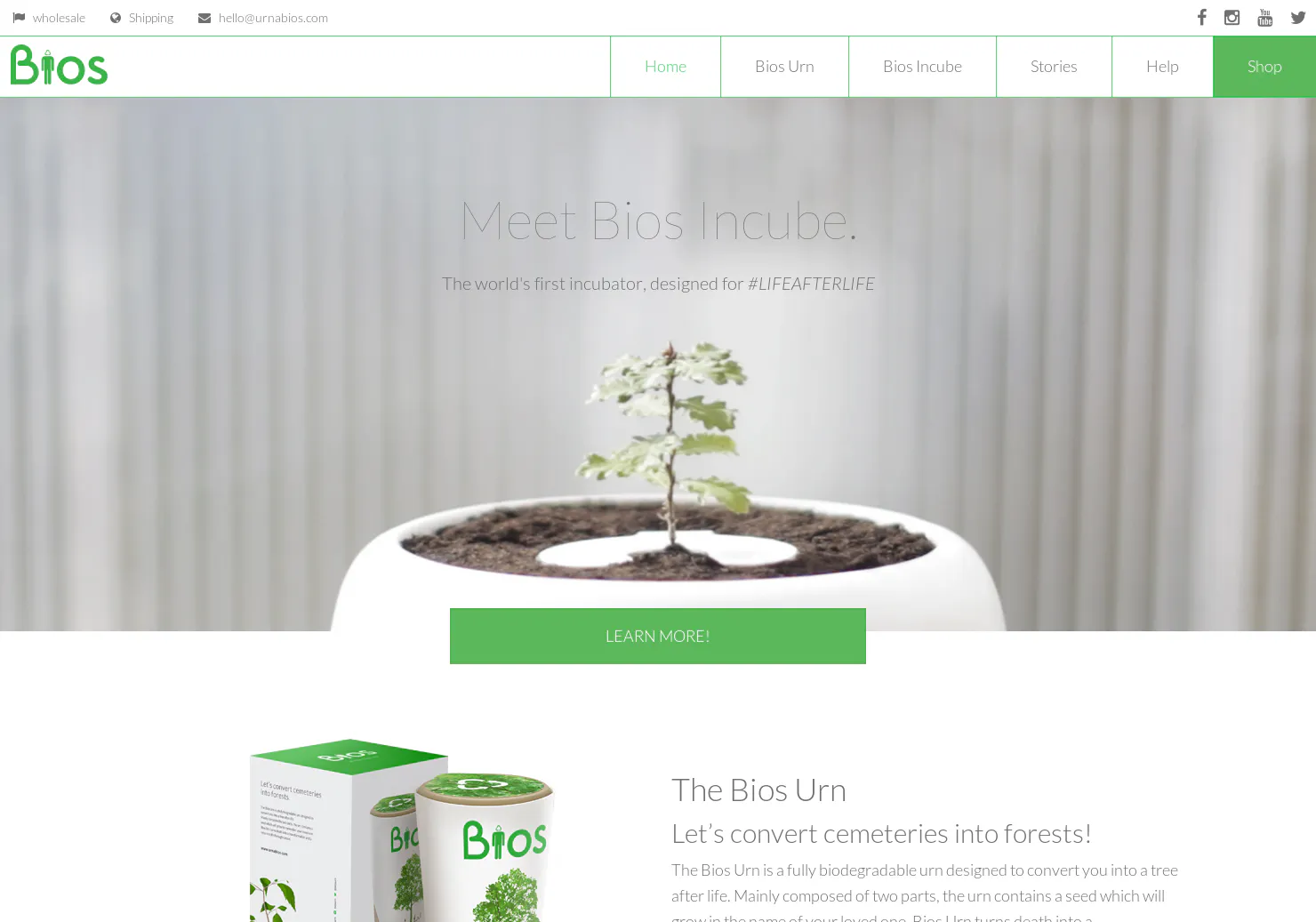 Bios Urn