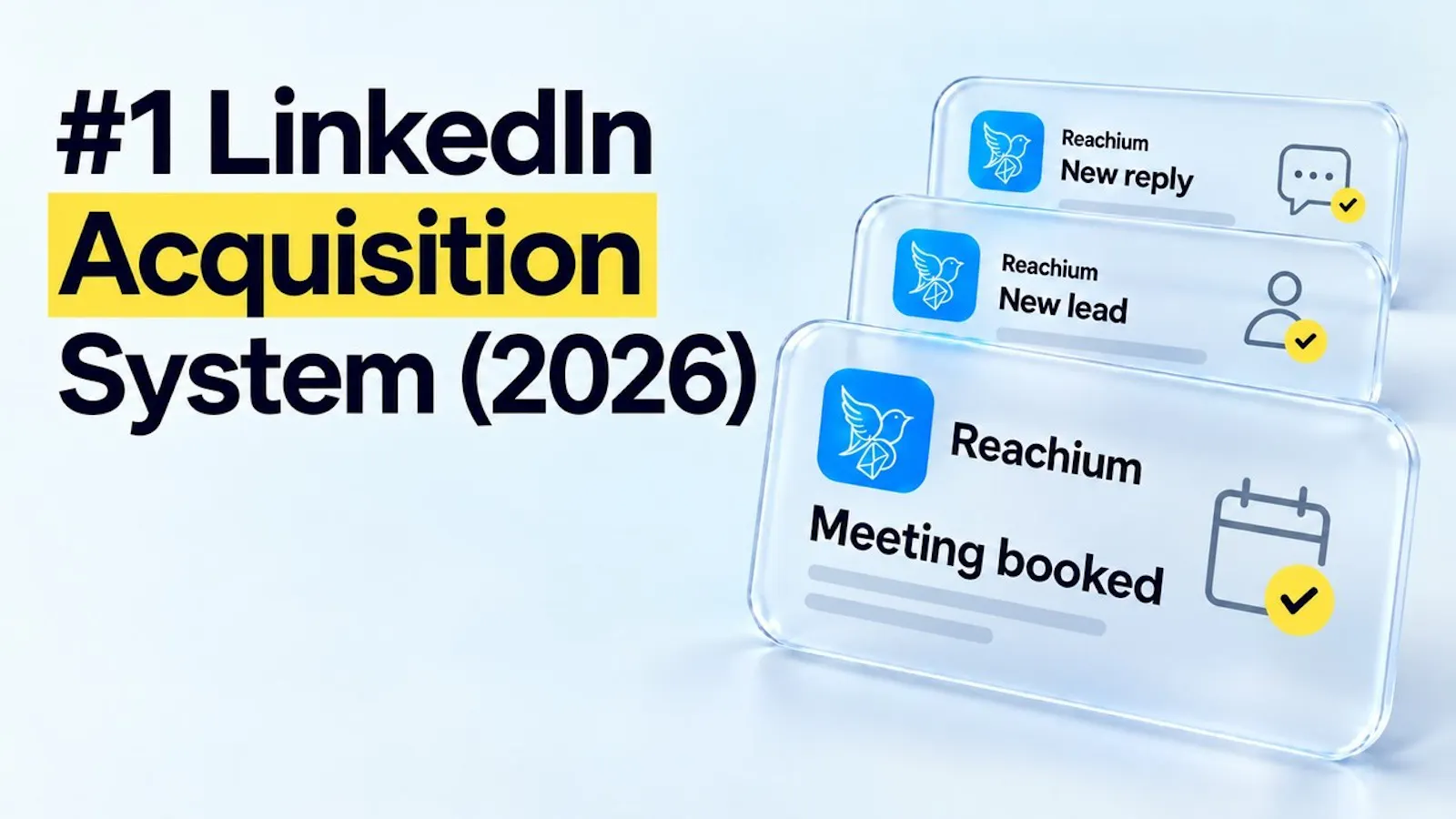 Reachium: LinkedIn Acquisition System screenshot 1 (video preview)