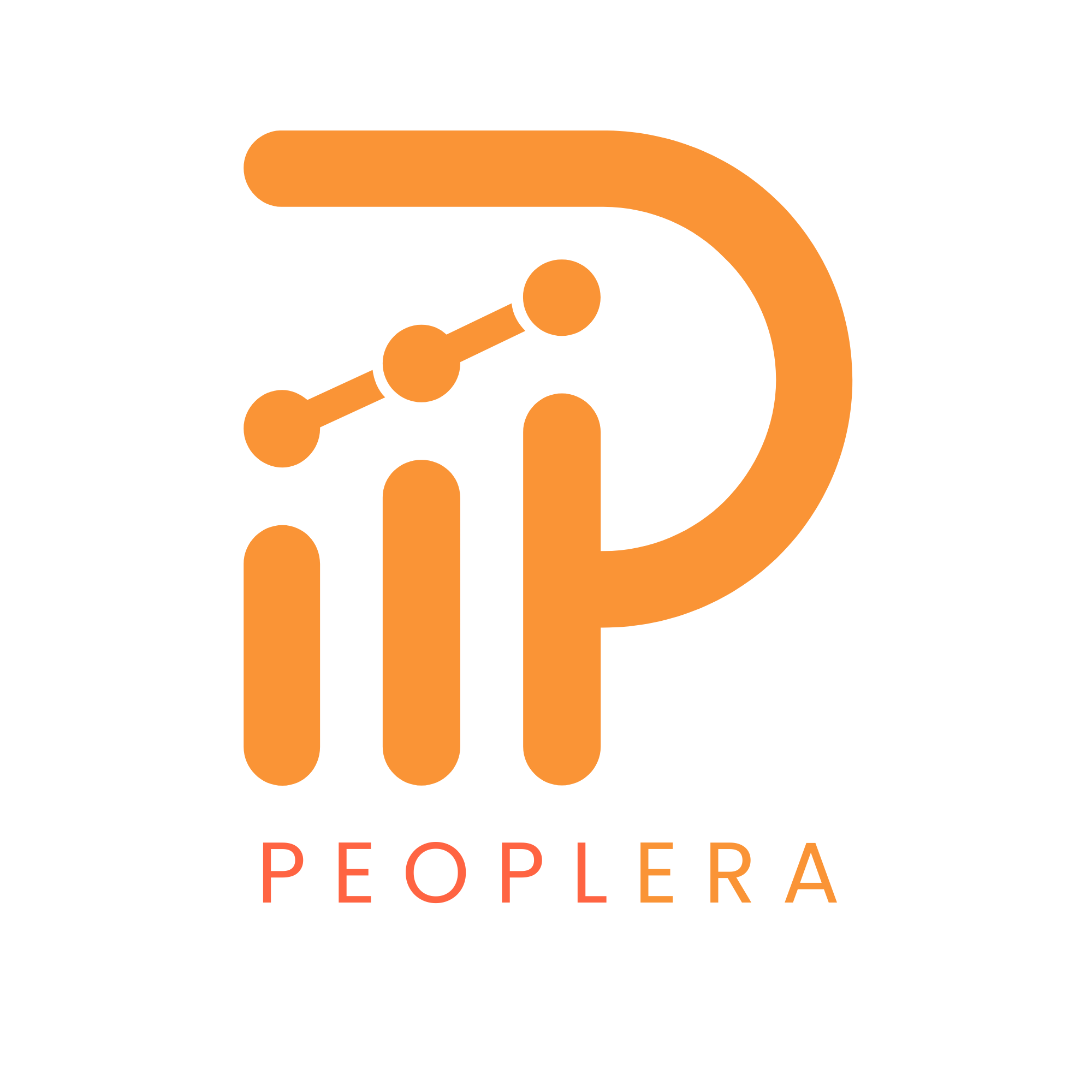Peoplera — Where people come first logo