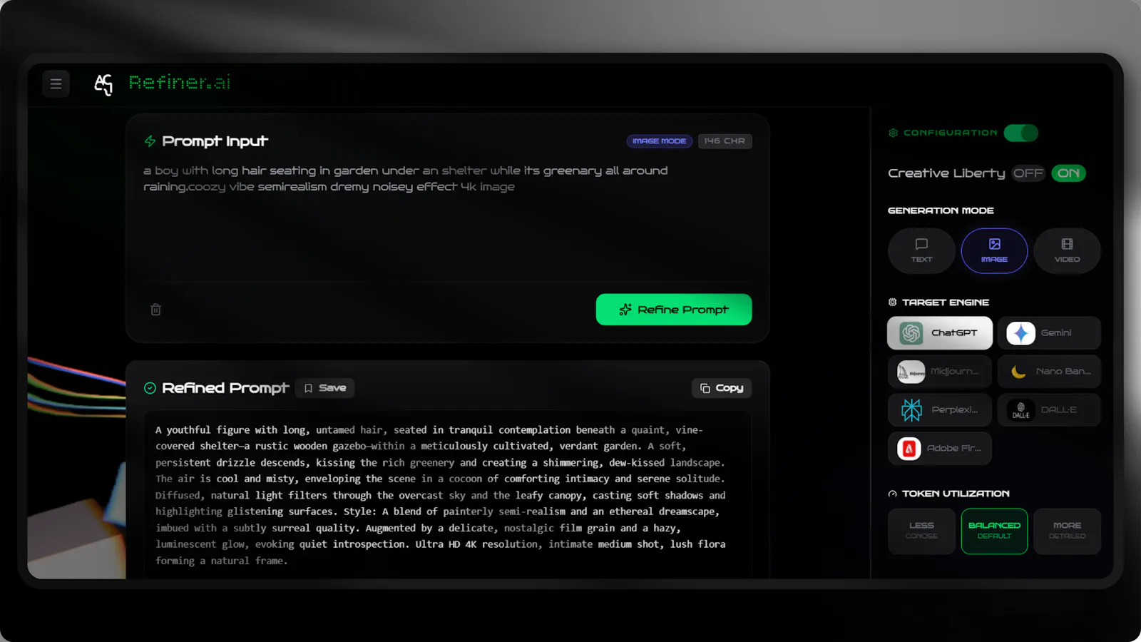 Refinerai screenshot 2