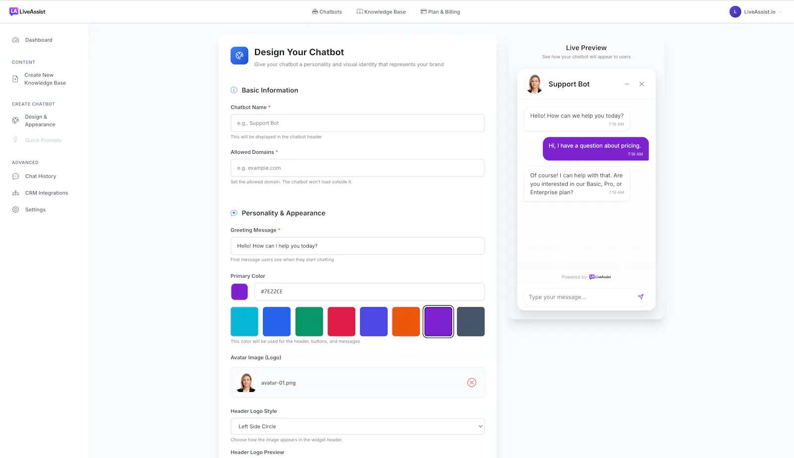 LiveAssist screenshot 3