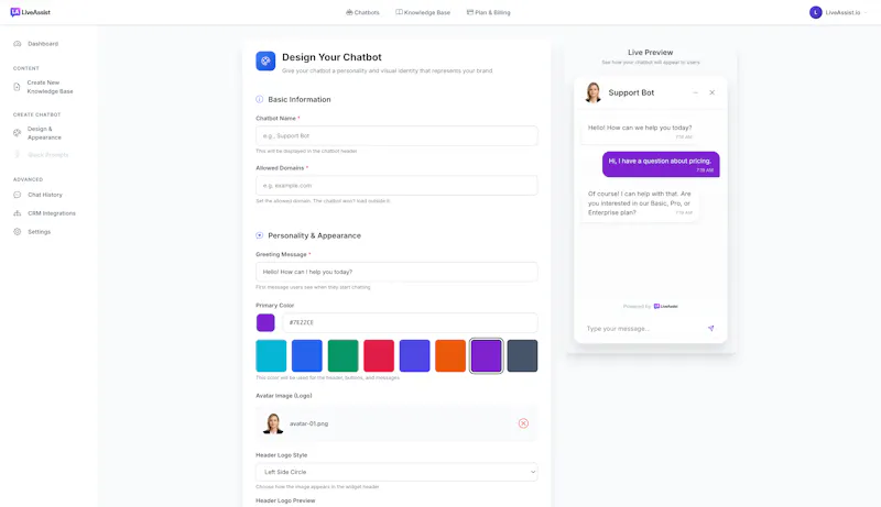 LiveAssist screenshot 3
