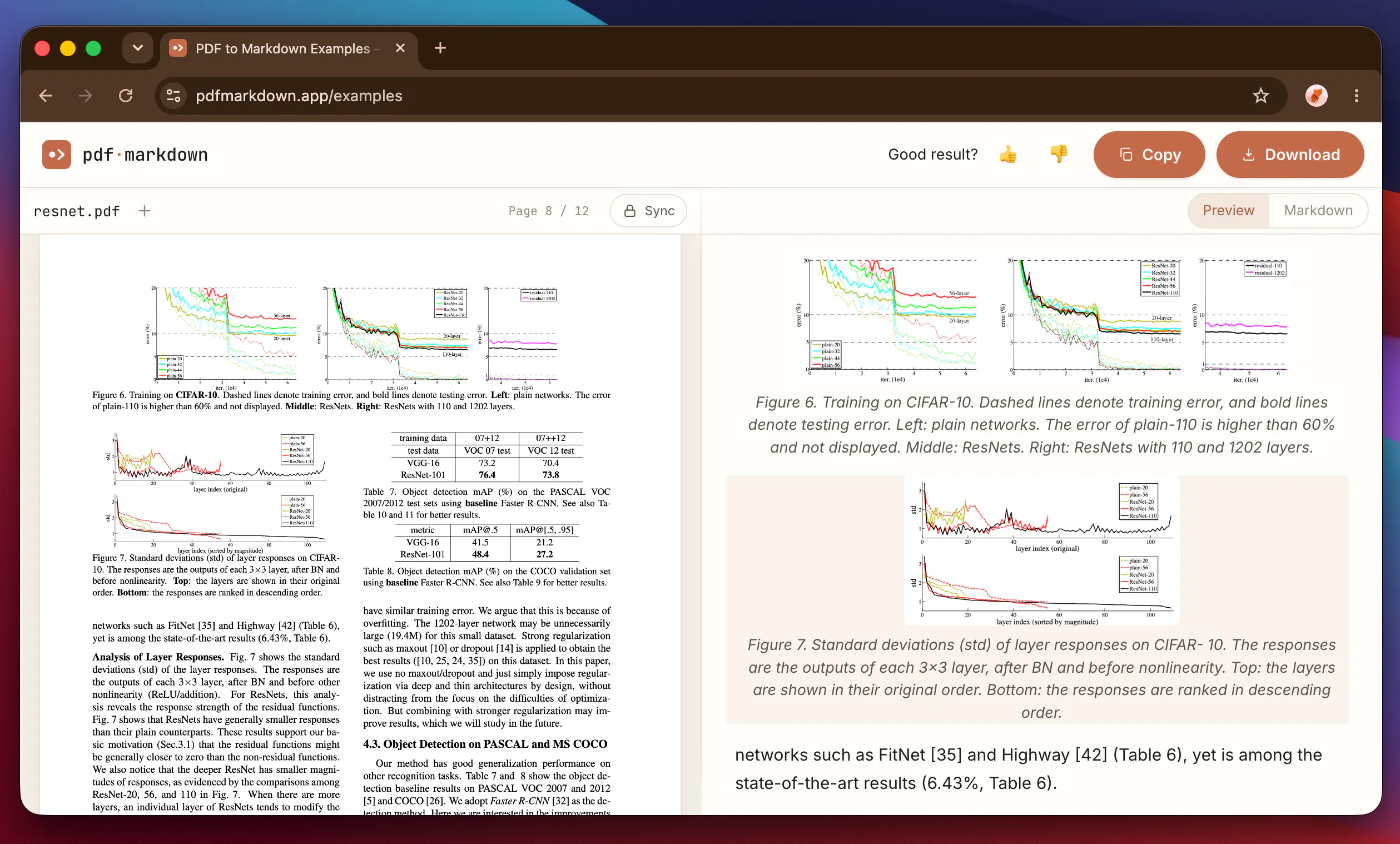 pdfmarkdown.app gallery image