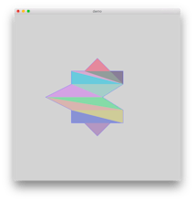 A multi-platform graphic library gallery image
