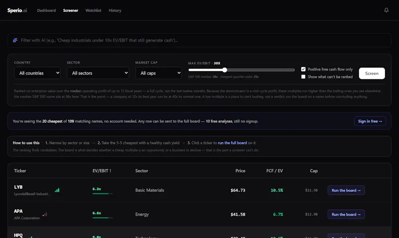 Sperio screenshot 3