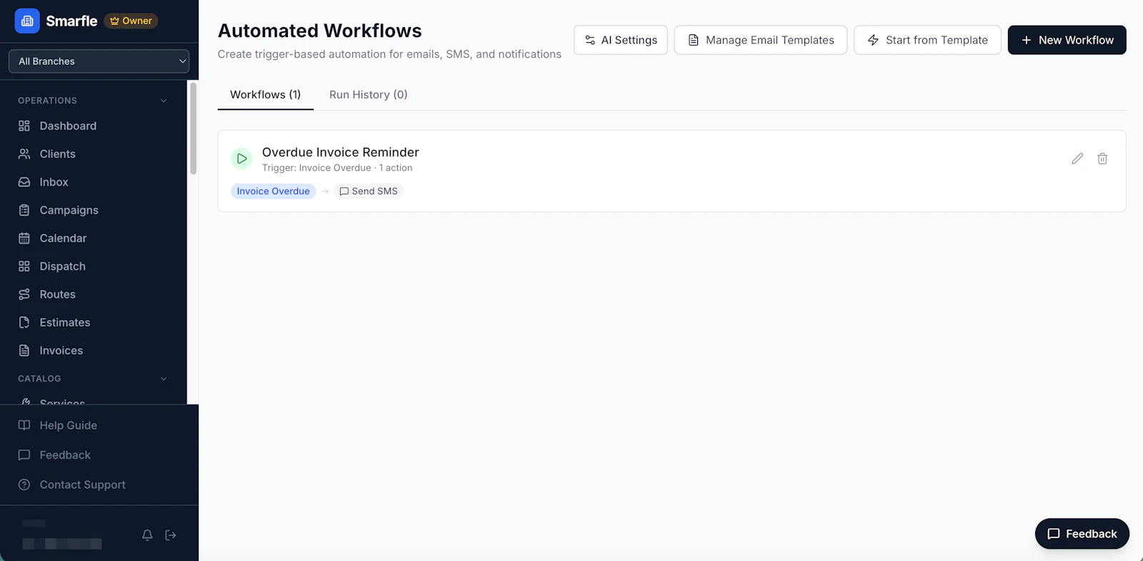 Smarfle CRM screenshot 7
