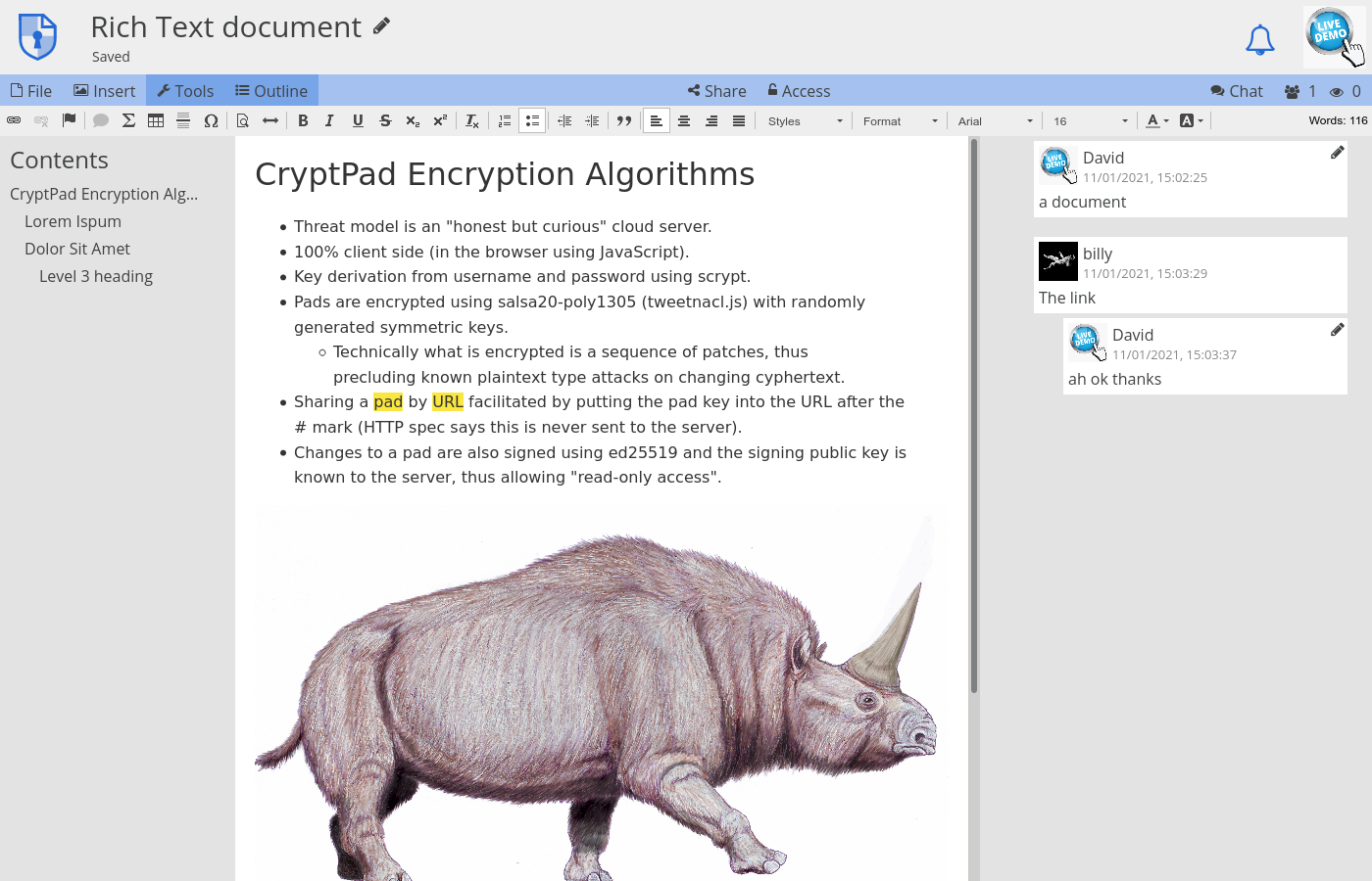 CryptPad gallery image
