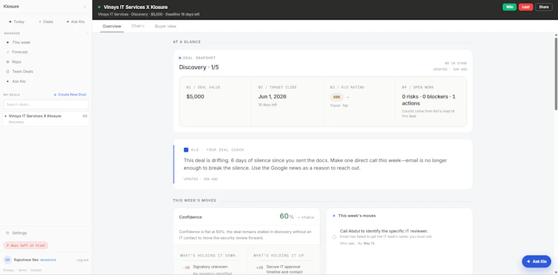 Klosure screenshot 3