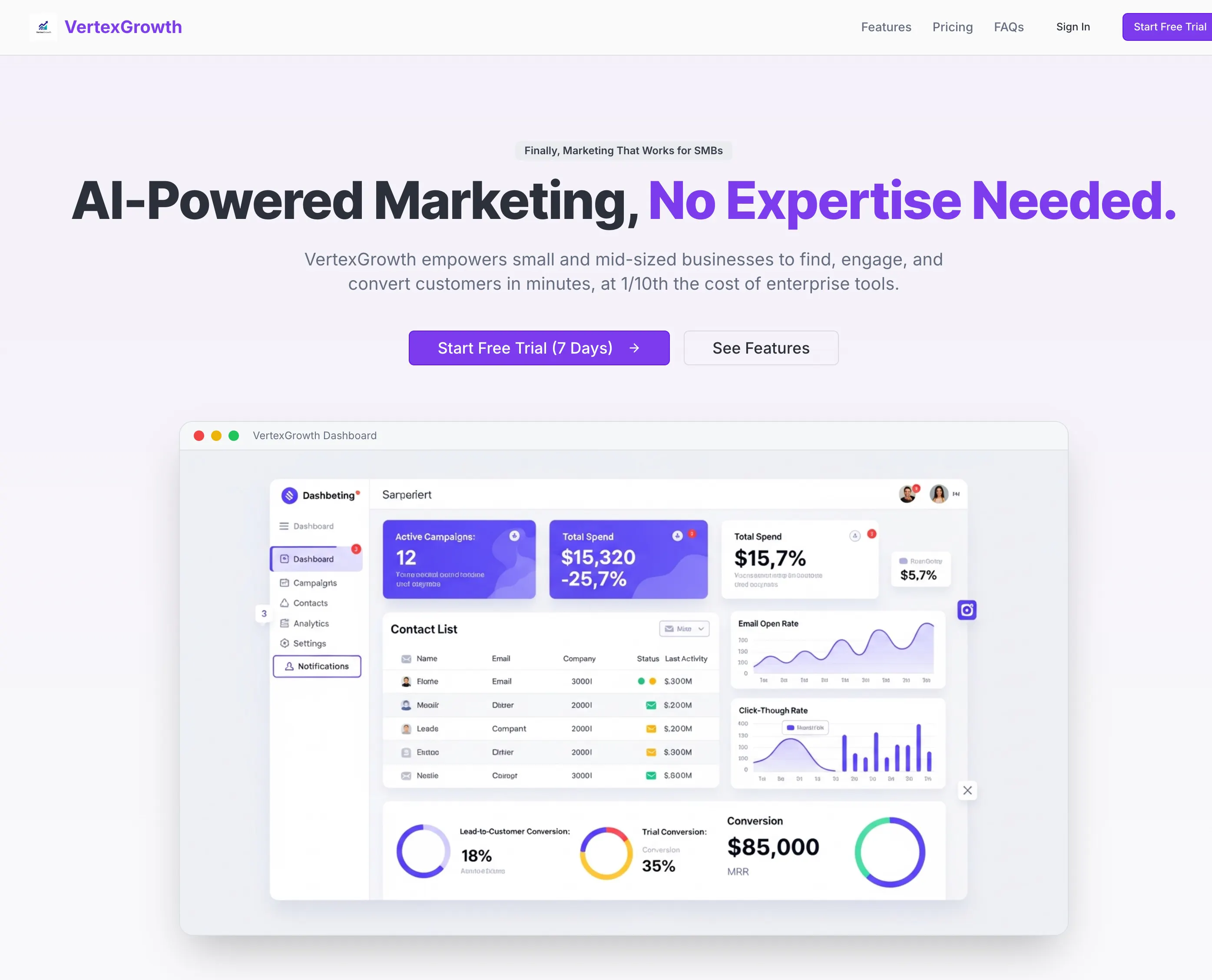 VertexGrowth