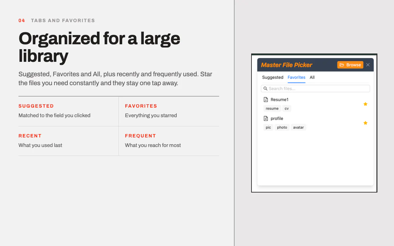 Master File Picker— Quick Upload Manager gallery image