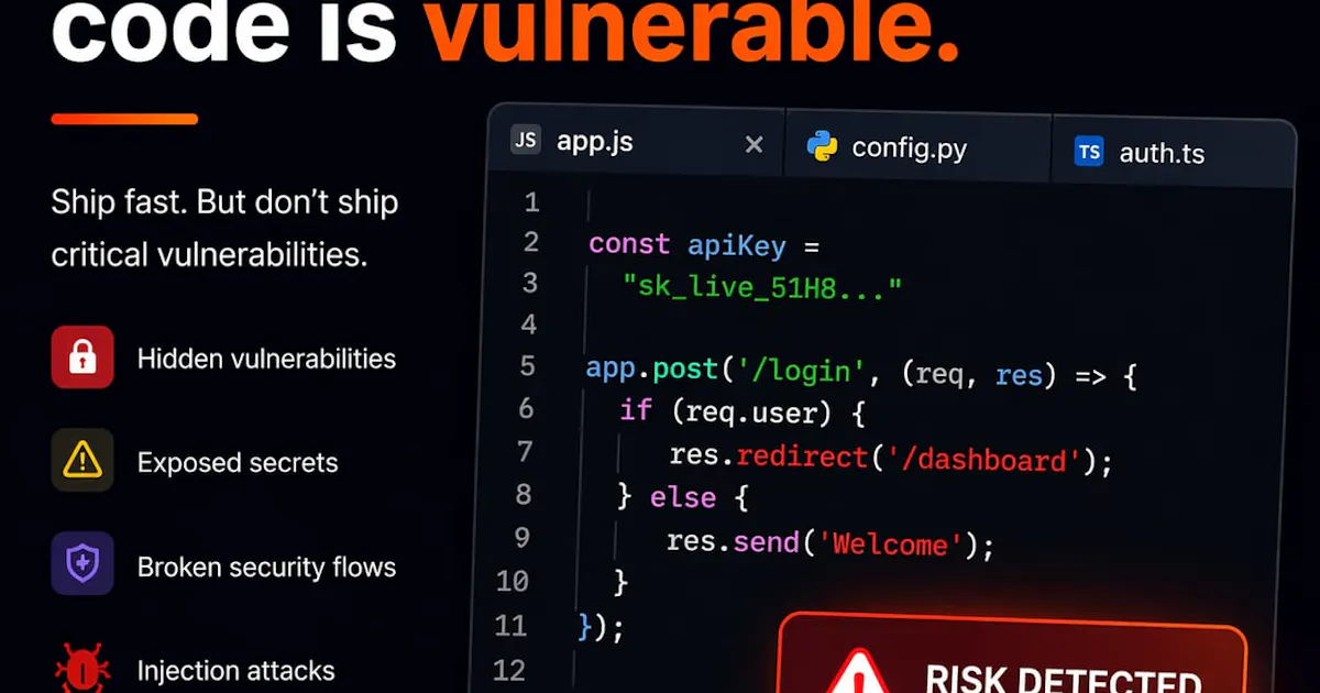 CodeSafe — Security Scanner for Founders