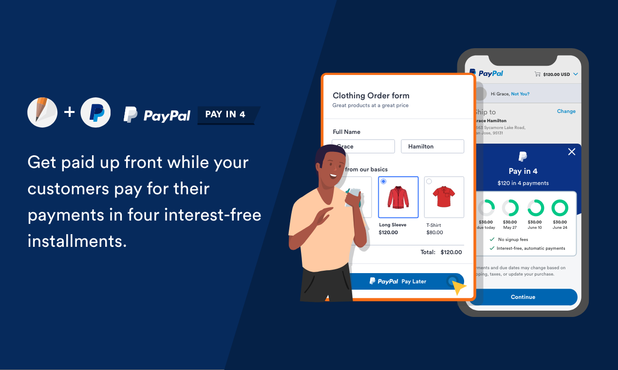 Buy Now Pay Later Forms for PayPal - Boost Christmas sales with