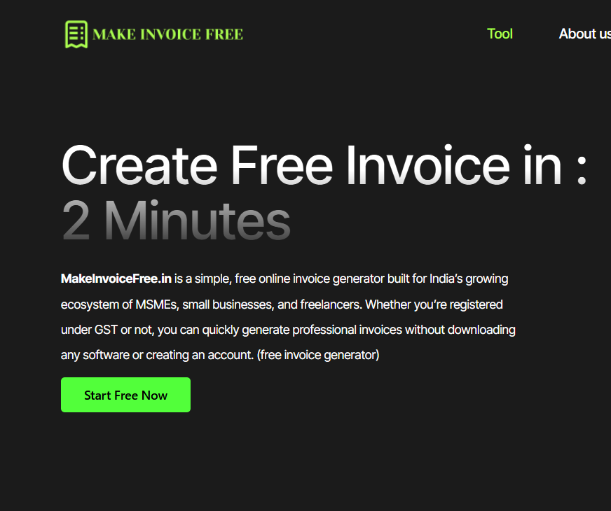 Free Invoice Maker gallery image