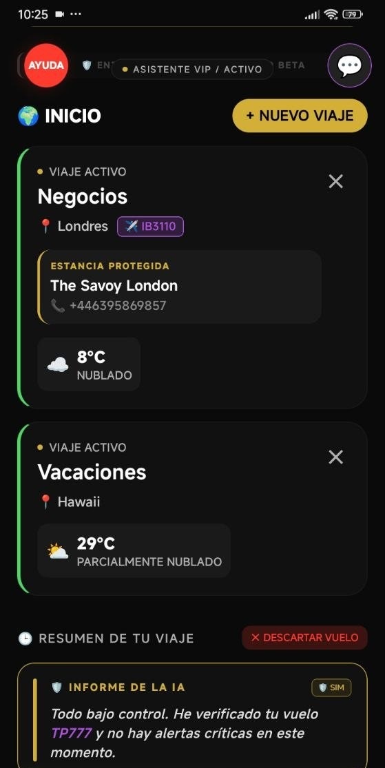 Travel-Pilot: AI co-pilot for flights gallery image