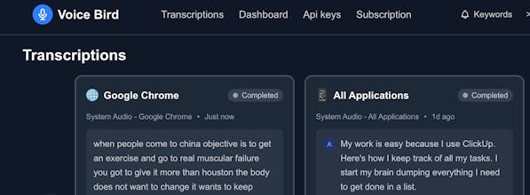 Voice Bird gallery image