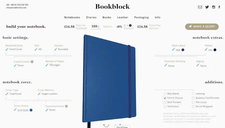 Bookblock gallery image