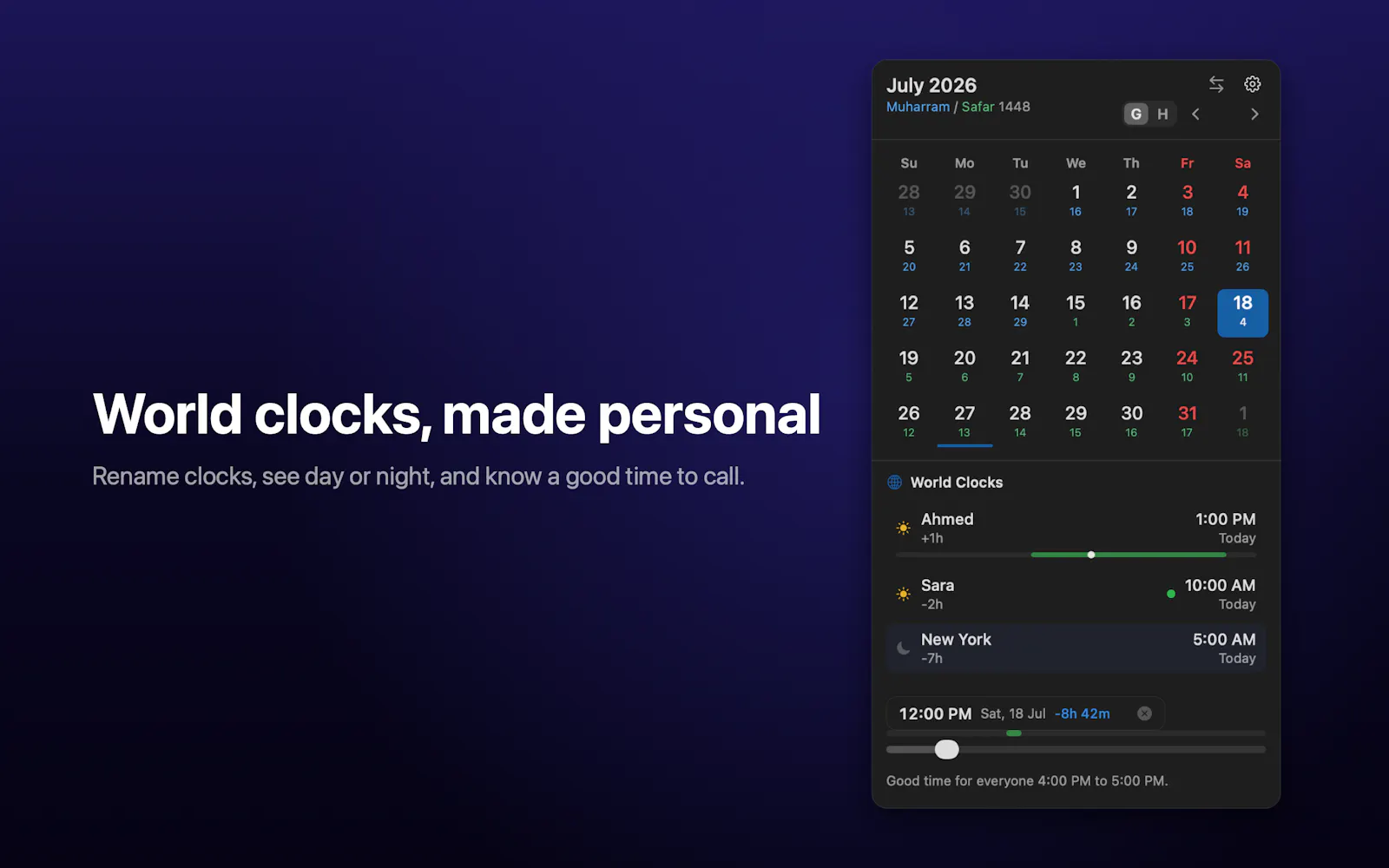 Soluna Calendar for macOS screenshot 6