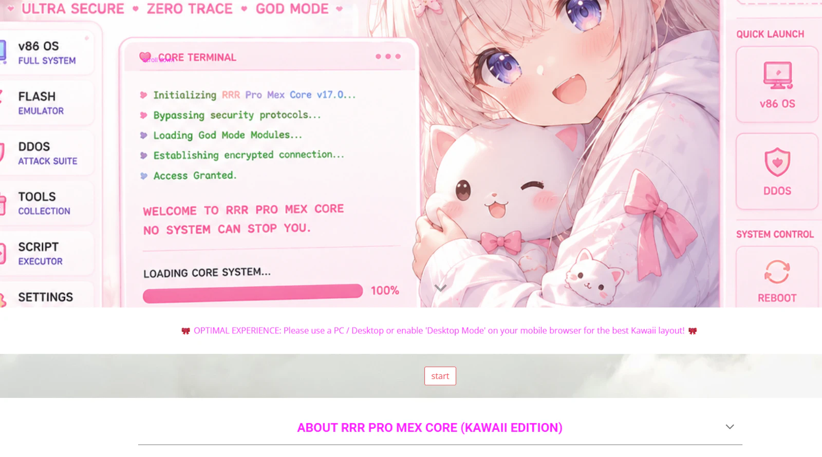 RRR PRO MEX- WEB EMULATOR screenshot 8