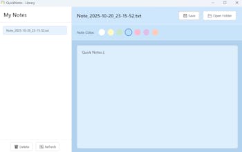 Quick Notes gallery image