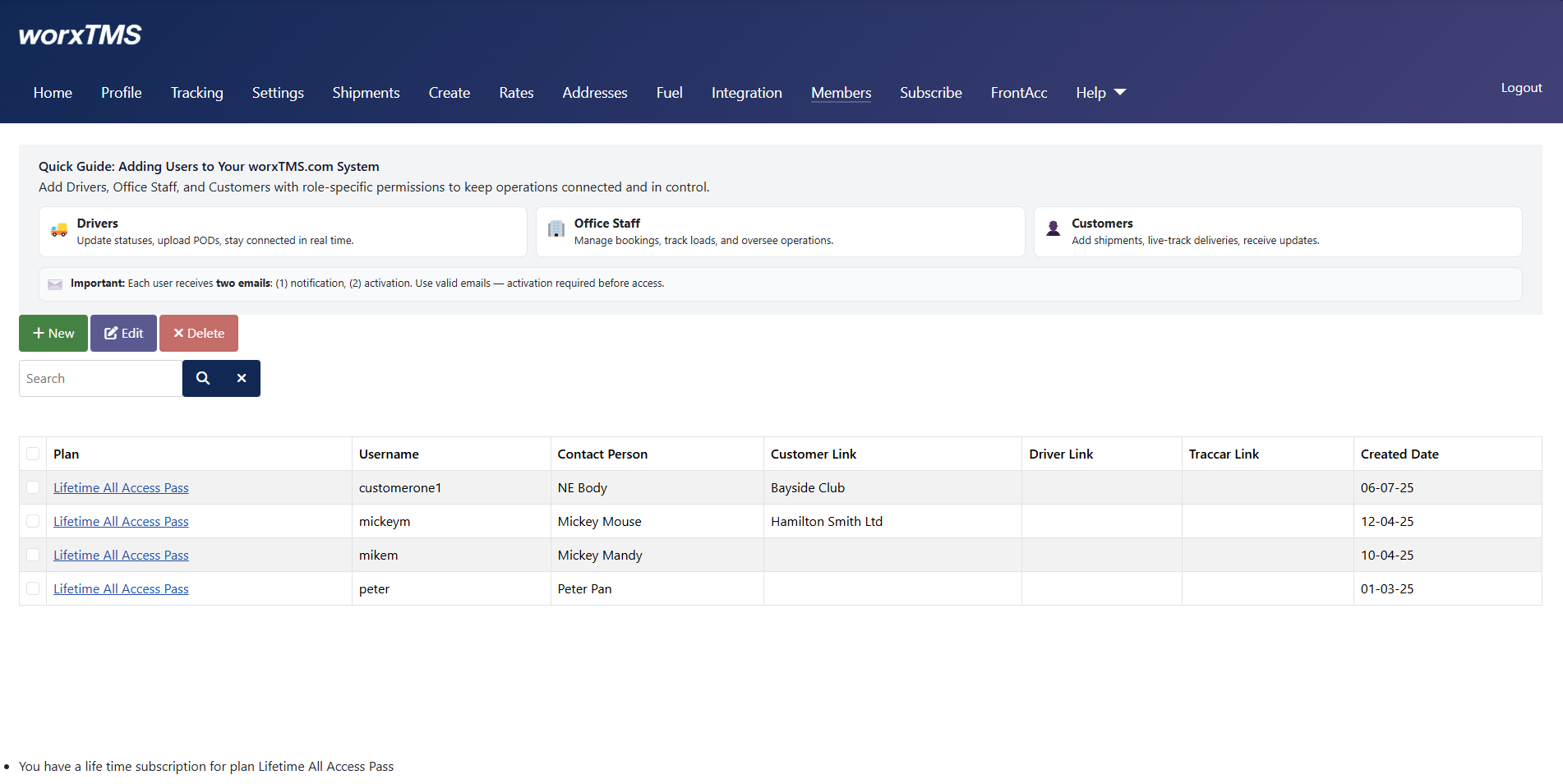 Transport Management Software System gallery image