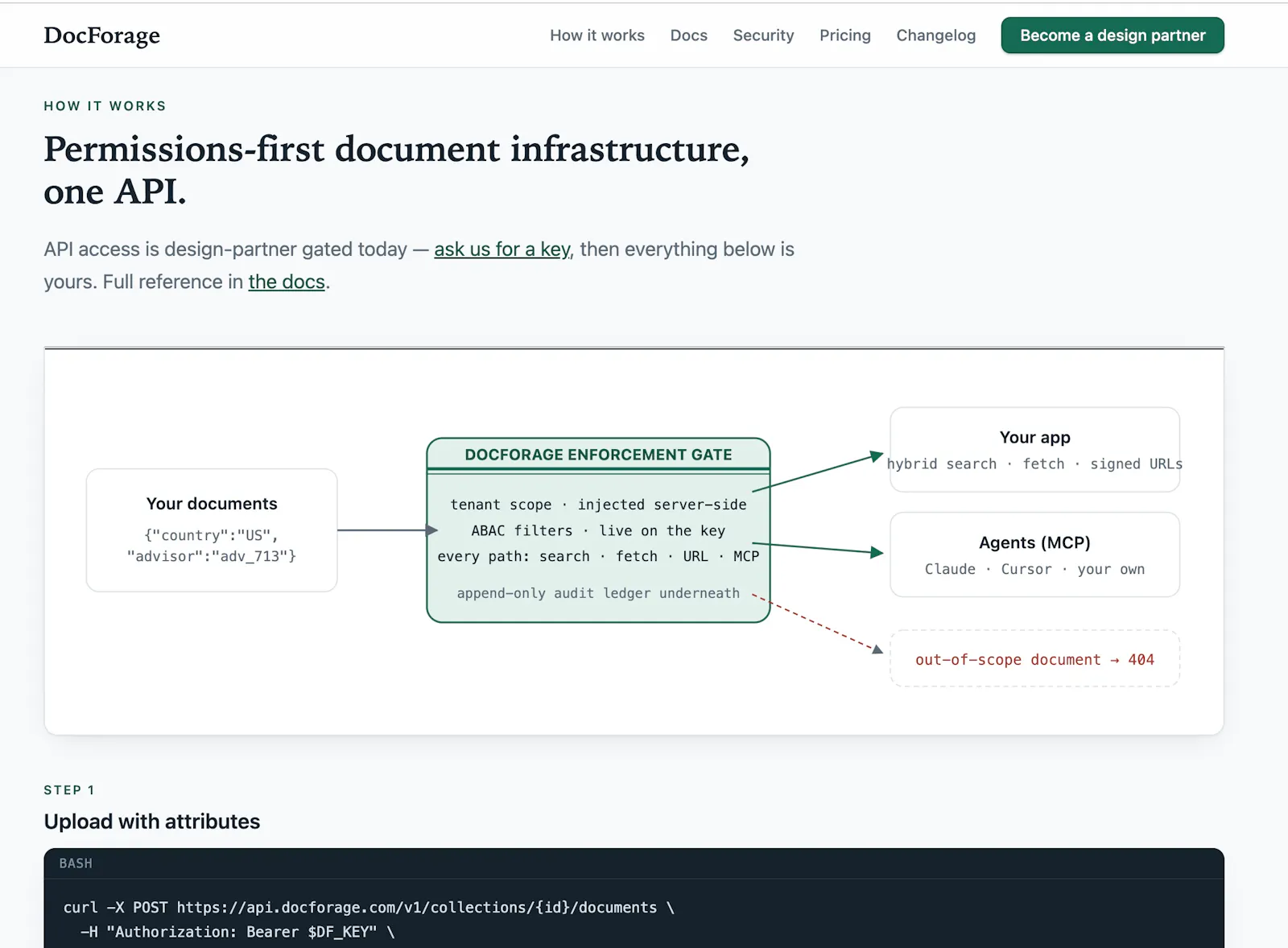 DocForage — Secure document intelligence screenshot 3