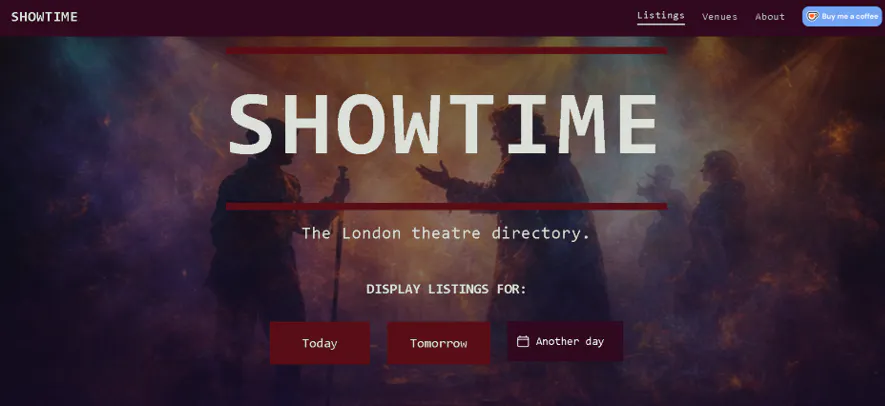 SHOWTIME · Theatre Directory gallery image